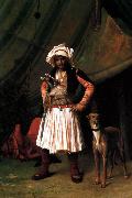 Jean Leon Gerome Bashi-Bazouk and his Dog USA oil painting reproduction
